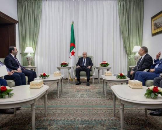 Al-Shaibani, Algerian President discuss expanding bilateral cooperation