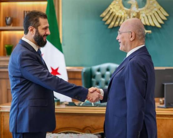 President al-Sharaa receives UN High Commissioner for Refugees in Damascus