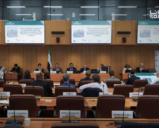 Geneva mine action conference focuses on war remnants, recovery efforts in Syria