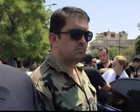 Leaders of Iraqi and Lebanese fighters in Damascus countryside