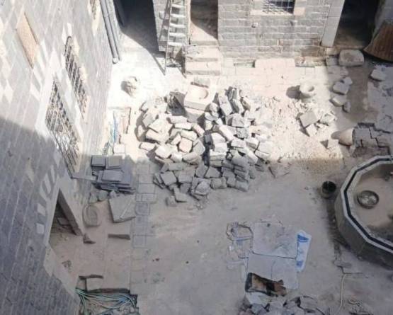 Homs: Concerns arise over historic stones of the Al-Zahrawi Palace