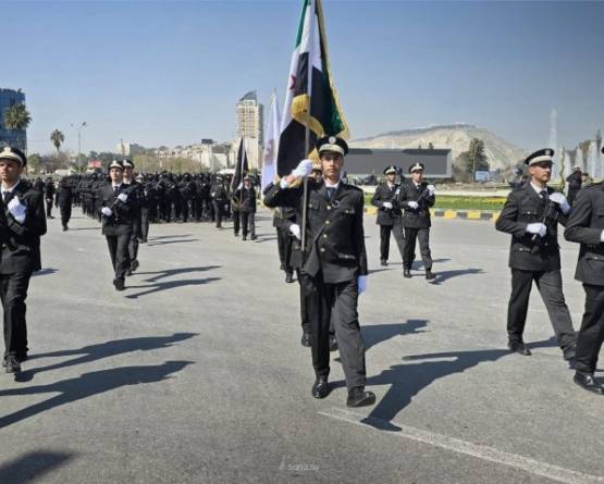Syria’s Interior Ministry graduates new personnel in Damascus