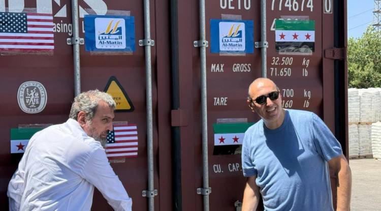Syria exports first industrial shipment to United States