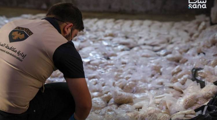 Syria seizes 2 million Captagon pills, dismantles trafficking network in Tartous