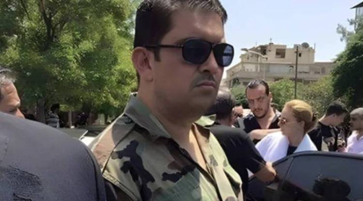 Leaders of Iraqi and Lebanese fighters in Damascus countryside