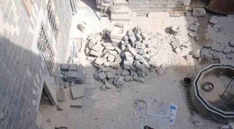 Homs: Concerns arise over historic stones of the Al-Zahrawi Palace