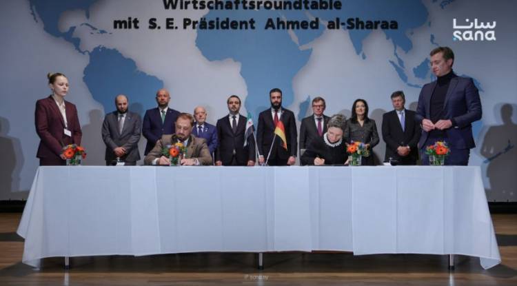 Syria, Germany sign air transport deal to restore flights, expand cooperation