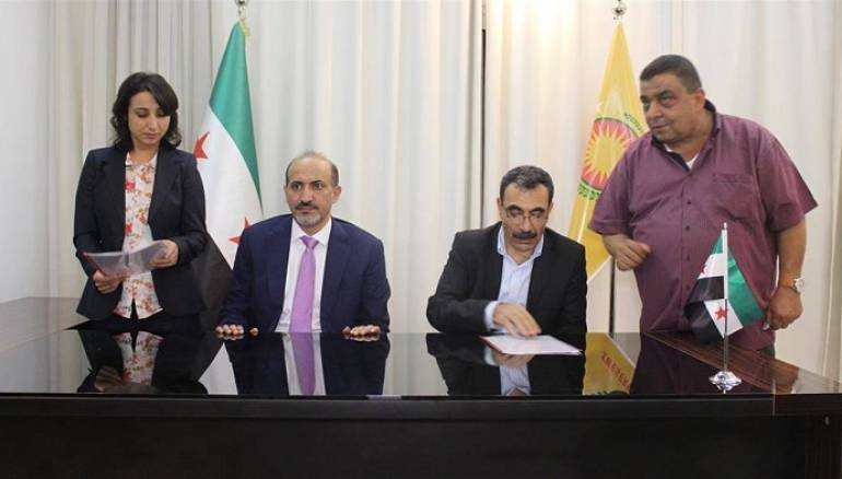 Clauses of agreement between al-Jarba movement and Kurdish Democratic society