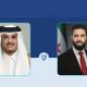 President al-Sharaa , Emir of Qatar discuss bilateral ties and regional developments