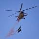 Syrian helicopters drop roses instead of explosive barrels