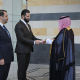 Al-Sharaa accepts credentials of ambassadors from Saudi Arabia, Italy, Armenia