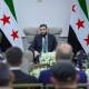President al-Sharaa meets Idlib notables to exchange Eid al-Adha greetings