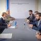 President al-Sharaa meets French President Macron on UNGA sidelines